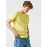 Koton T-Shirt - Yellow - Regular Cene