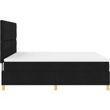  Vzmetnica z osnovo z LED lučko Črna 180x200 cm Tkanina, (22156508) | Shoptok.si