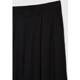 Marisse Viscose Wide-Leg Trousers, Black | ePonuda.com