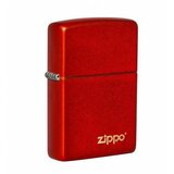 Zippo upaljač metalik crveni logo Cene