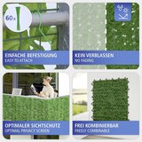 Maximex Zelen plastičen balkonski zastor 300x100 cm Ivy – | Shoptok.si