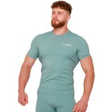 GymBeam muška majica high compression t-shirt blue