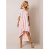 Fashion Hunters RUE PARIS Light pink loose dress braon | ružičasta cene