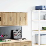  Garažni zidni ormarić Artisan hrast izrađen od drveta | shoptok.hr