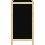  Komoda crna 62 x 38 x 70 cm od konstruiranog drva | shoptok.hr