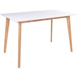 Bonami Essentials Blagovaonski stol s bijelom pločom Vojens, 120 x 70 cm Cijene