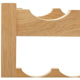 vidaXL Stalak za vino za 6 boca 37 x 21 x 21 cm od masivne hrastovine | shoptok.hr