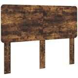  Uzglavlje s uzglavljem Dimljeni hrast 150 cm Konstruirano drvo | shoptok.hr