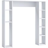 MID.YOU Kopalniški Regal Tinoli M, Bela | Shoptok.si