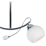  Luster na šipci CONNOR 2xE27/15W/230V sjajni hrom/bela | Eponuda.com