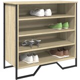 vidaXL Omarica za čevlje sonoma hrast 80x38x78 cm inženirski les | Shoptok.si