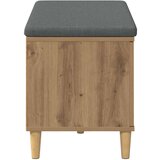  Haldna klop z blazino z vrati Umetni hrast 80 x 38 x 46 cm, (5000155662) | Shoptok.si