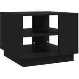  Stolić za kavu crni 55 x 55 x 43 cm od iverice | Eponuda.com