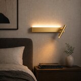 Brilagi LED zidna spot svetiljka VIXON LED/3W/230V + LED/7W zlatna CRI 90 | Eponuda.com