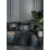  dorhan - black black satin double quilt cover set | ePonuda.com