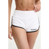 Guess Kratke hlače za na plažo bela barva