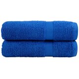 vidaXL Premium ručnici za tuširanje SOLUND 2 kom. plave 70x140 cm 600 g/m² - Plava 70 x 140 cm 2 | shoptok.hr