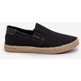 EVENTO Men's Espadrille Sneakers with Braiding Black Fenen | Shoptok.si