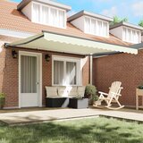  Okvir tende Krema 400 × 300 cm Poliester s PU premazom | shoptok.hr