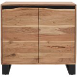 Livetastic komoda, črna, barve akacije | Shoptok.si