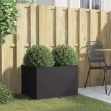 vidaXL Sadilica crna 62 x 47 x 46 cm od hladno valjanog čelika | shoptok.hr