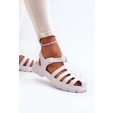 Boto FI1 Women's Foam Sandals Roman White Gasaria | shoptok.hr
