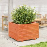  Vrtna sadilica voštano smeđe boje 70x70x49,5 cm od borovine | shoptok.hr