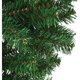  Naopako umjetno božićno drvce sa stalkom zeleno 210 cm | shoptok.hr