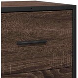 vidaXL Komoda boja hrasta 68x35x76 cm konstruirano drvo i metal | shoptok.hr