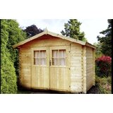 Male kuće Drvena vrtna kućica CAROL 260 × 200 cm – bez završnog krovnog pokrova | shoptok.hr