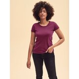 Fruit Of The Loom Burgundy Women's T-shirt Lady fit Original Cene