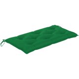  Jastuk za vrtnu klupu zeleni 100 x 50 x 7 cm od tkanine Oxford | shoptok.hr