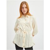 Orsay Creamy Ladies Linen Blouse - Women Cene
