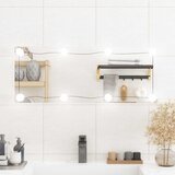  Zidno ogledalo s LED svjetlima 30 x 80 cm stakleno pravokutno | shoptok.hr
