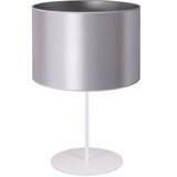  Duolla - Stona lampa CANNES 1xE14/15W/230V prečnik 20 cm srebrna/bela | Eponuda.com
