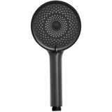 Wenko Mat črna plastična tuš ročka ø 12 cm Softwater – | Shoptok.si