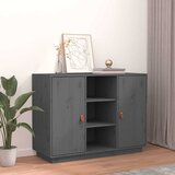  Komoda siva 100 x 40 x 75 cm od masivne borovine | Eponuda.ba