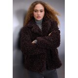 TRENDYOLMILLA ženska jakna Twoaw26Mo00057, smeđa-smeđa Cene