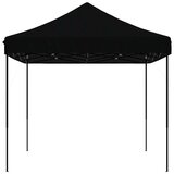 vidaXL Zložljivi pop-up šotor za zabave črn 440x292x315 m | Shoptok.si