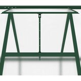 Staklenik s okvirom zeleni 169 x 169 x 202 cm aluminijski | shoptok.hr