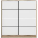 Hanah home Ormar Kale 180x210x52cm Bijelo-Bež Cijene