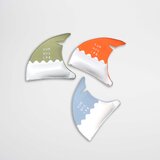 Sunnylife 3 dijelni komplet igrački za u vodu dive buddies shark fins | shoptok.hr