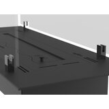 InFire - Ugradni bio kamin 8,5x80 cm 3,5kW crne boje | Eponuda.com