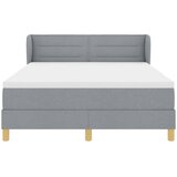  s opruga kutije Svjetlosiva 140 x 190 cm tkanina | shoptok.hr