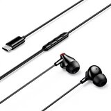 Vention Slušalice sa mikrofonom IN EAR USB-C 1.2m crne | Eponuda.ba