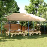 Šator za zabave Bež 292 x 580 x 315 cm Oxford tkanina | shoptok.hr