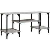 Maison Chic TV omarica - TV enota - Televizijska omarica siva sonoma 102x35x45,5 cm inženirski les, (21699348) Cene