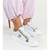 Gemre White leather sneakers on a chunky sole Viera | Eponuda.ba