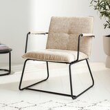 MID.YOU FOTELJ, bež tekstil | Shoptok.si