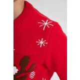 Defacto Boy's New Year Themed Crew Neck Sweater | Shoptok.si
